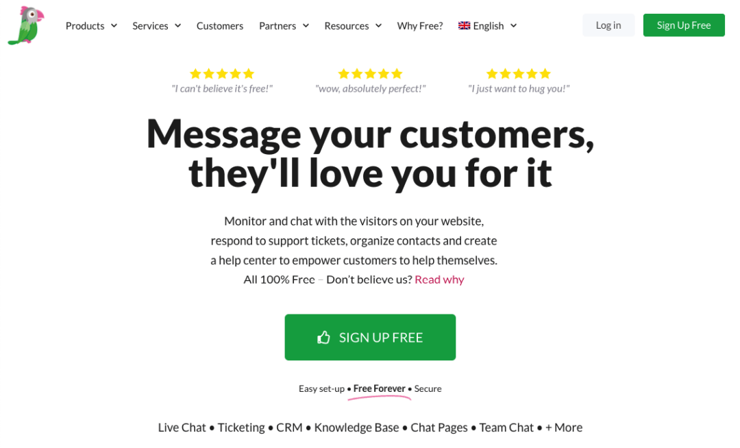 Danh sách phần mềm live chat miễn phí tốt nhất nên dùng 2 Live chat miễn phí Tawk.to
